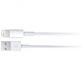 Apple Lightning-USB kabel, 0,5m, MFi, vit