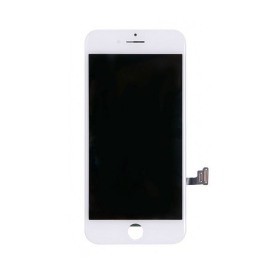 IPhone 8 Plus Skärm med LCD-display - Vit (Livstidsgaranti)